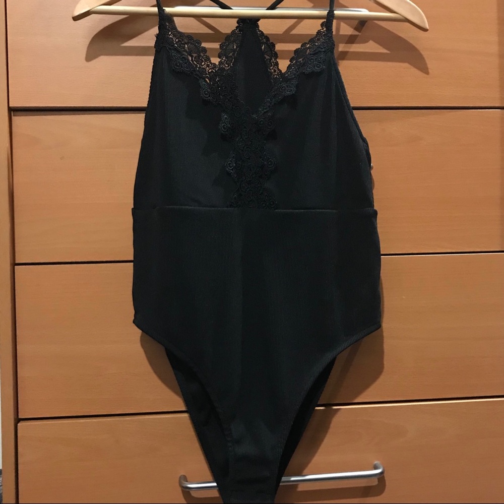 TOPSHOP RACERBACK BODYSUIT - Picture 2 of 6